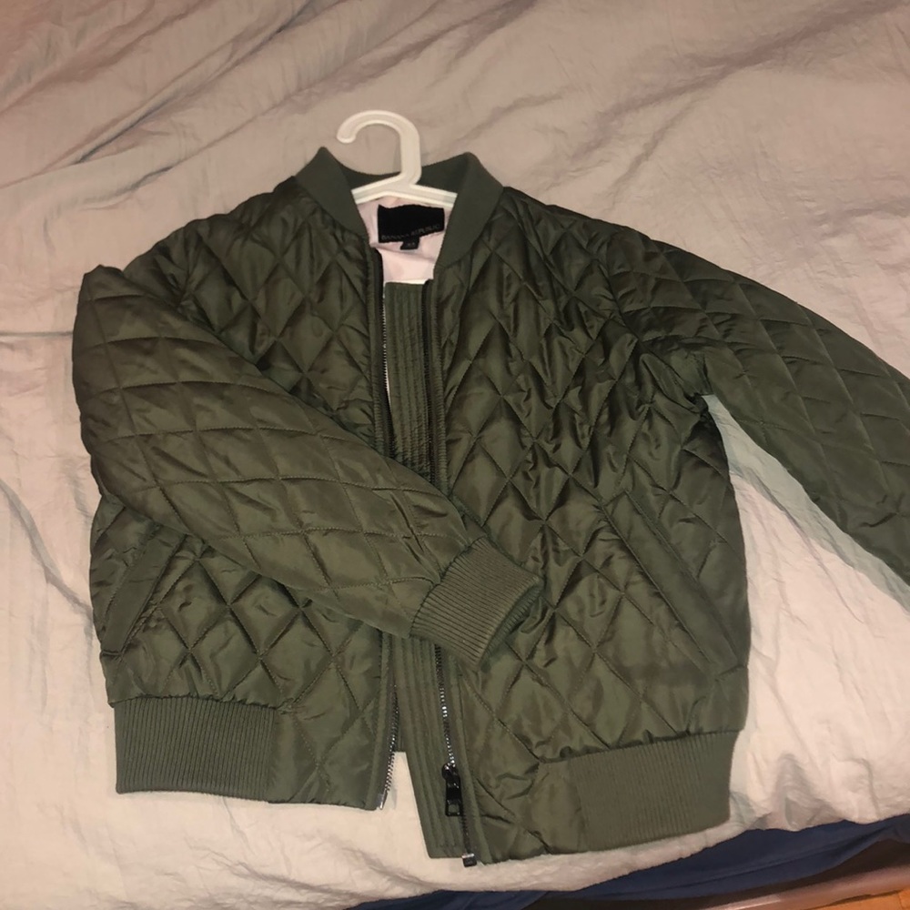 Quilted bomber